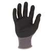 Proflex By Ergodyne Nitrile Coated CR Gloves, ANSI A4, Gray, Size M, 1 Pair 7043